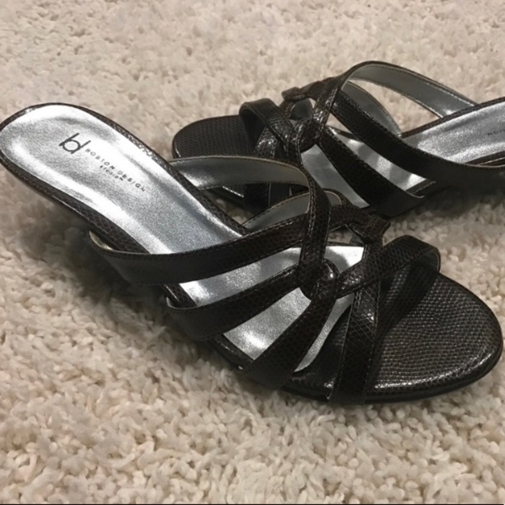 Boston Design High heels flip flops